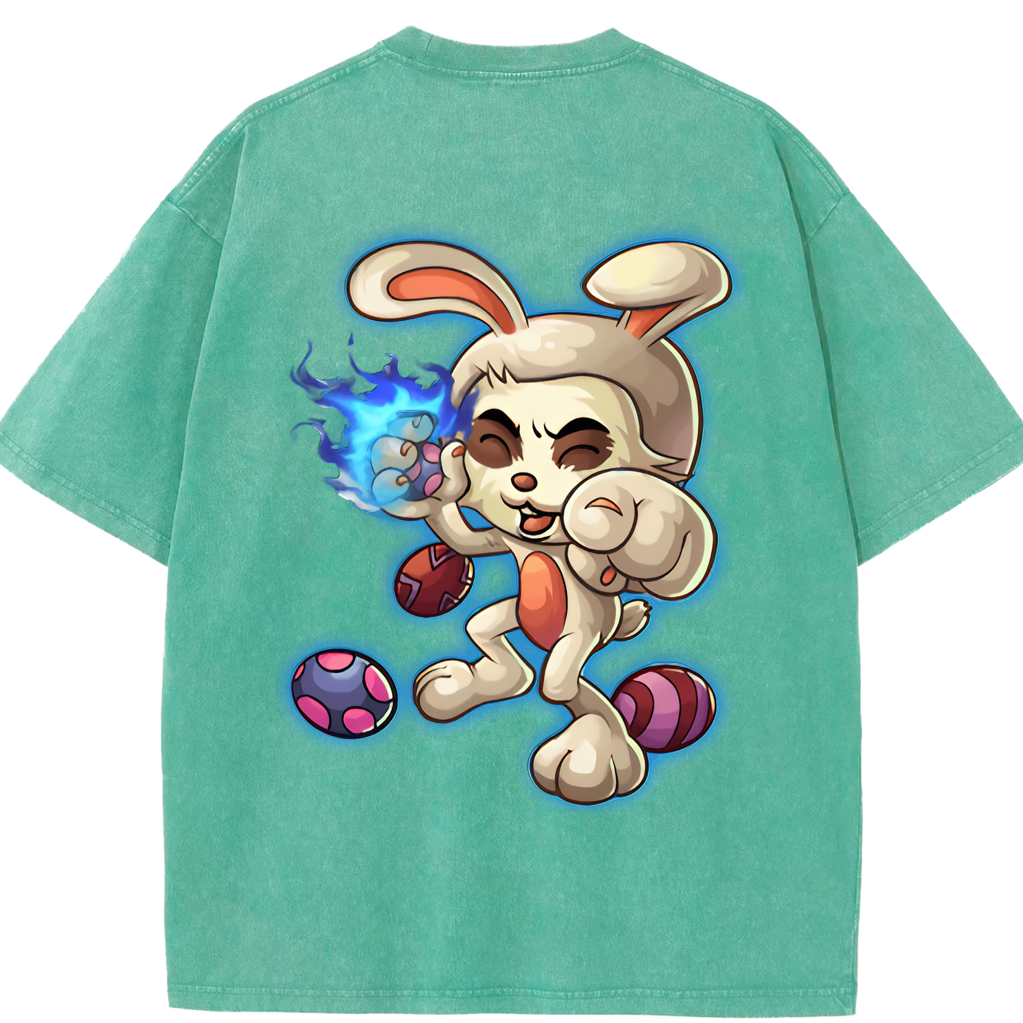 リーグ・オブ・レジェンド League of Legends LOL 綿100% ヴィンテージ風 半袖Tシャツ（背面プリント）